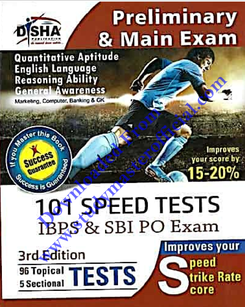 DISHA 101 TEST IBPS & SBI PO
