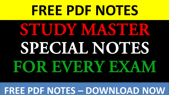 Download Latest Free Pdf Notes