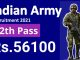 Indian Army 10+2 TES 45 Recruitment 2021