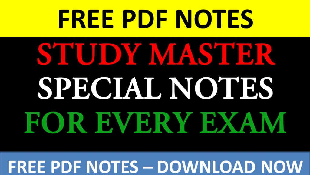 Download Latest Free Pdf Notes