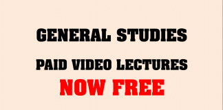 Lecture Series – General Studies