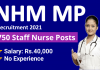 NHM MP Recruitment 2021