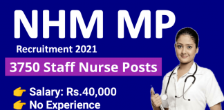 NHM MP Recruitment 2021