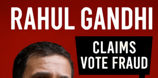 Rahul Gandhi addressing rally on vote fraud allegations, Congress campaign for electoral transparency, Voter Adhikaar Yatra in Biha