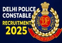 Delhi Police Constable Recruitment 2025