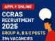 CCRAS Recruitment 2025