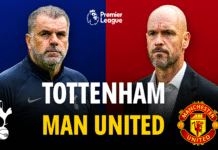 Tottenham vs Manchester United Premier League 2025