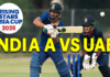 India A vs UAE Asia Cup Rising Stars 2025