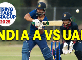 India A vs UAE Asia Cup Rising Stars 2025