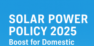 Solar Power Policy 2025 India