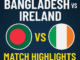 Bangladesh vs Ireland 2025