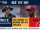 NZ vs WI 5th T20I Live Score 2025