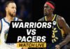 Warriors vs Pacers livestream
