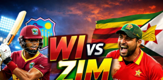 WI vs ZIM 2026 Match