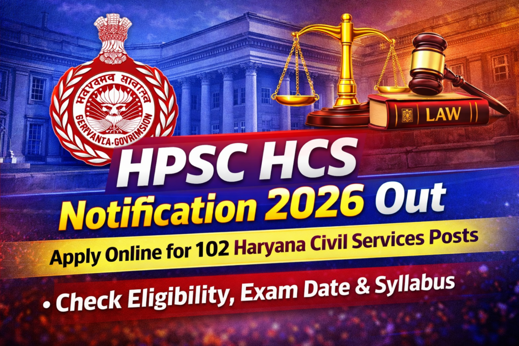 HPSC HCS Apply Online 2026 HPSC HCS Apply Online 2026