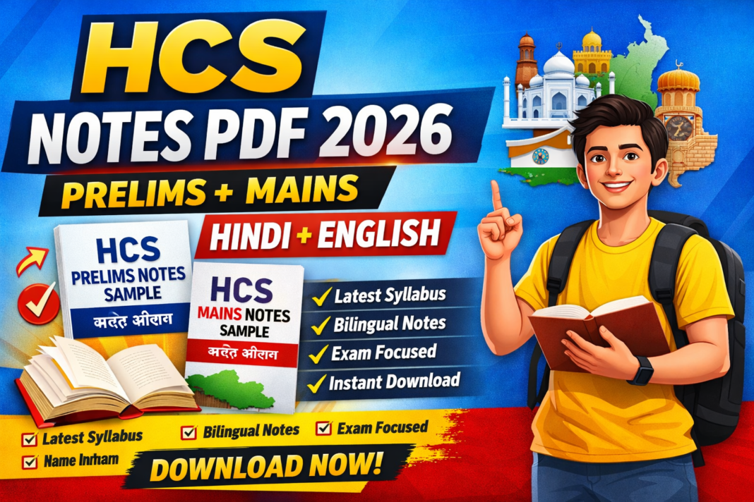 HCS Notes Bilingual Medium