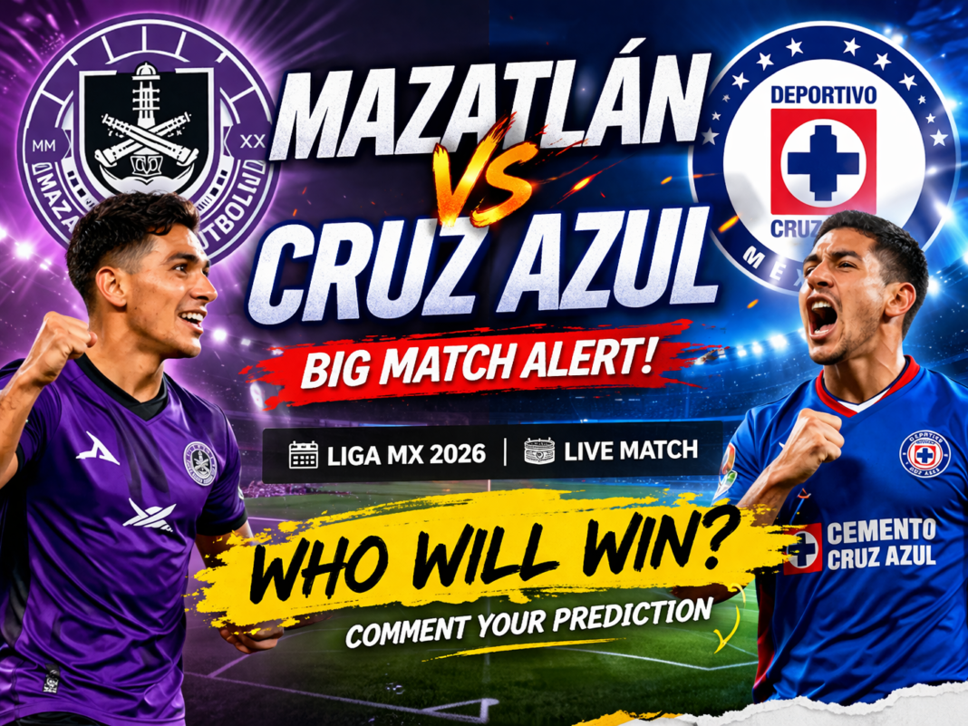 Mazatlán vs Cruz Azul