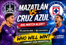 Mazatlán vs Cruz Azul