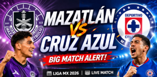Mazatlán vs Cruz Azul