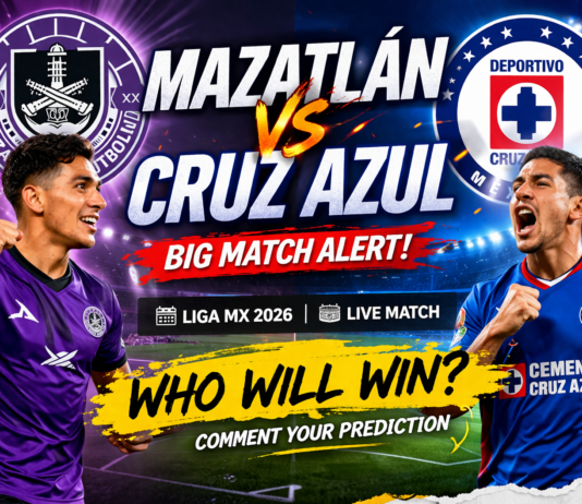 Mazatlán vs Cruz Azul