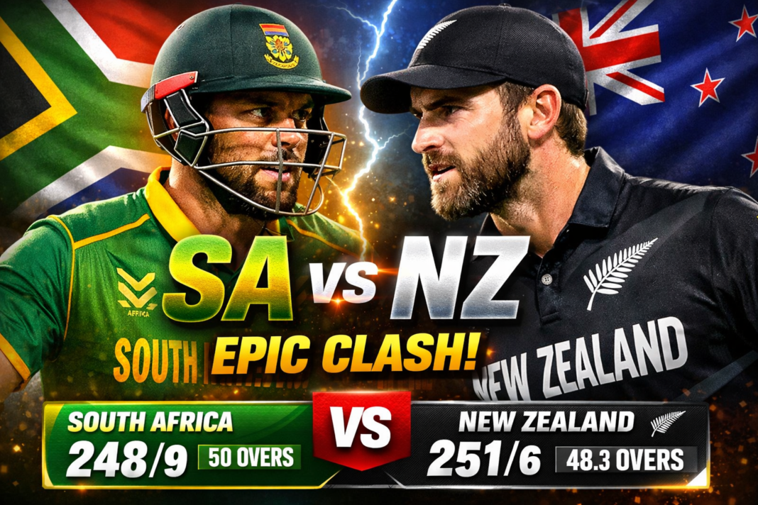 South Africa vs New Zealand South Africa vs New Zealand
