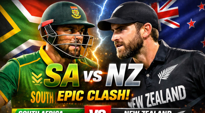 South Africa vs New Zealand