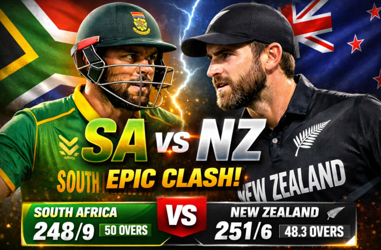 South Africa vs New Zealand