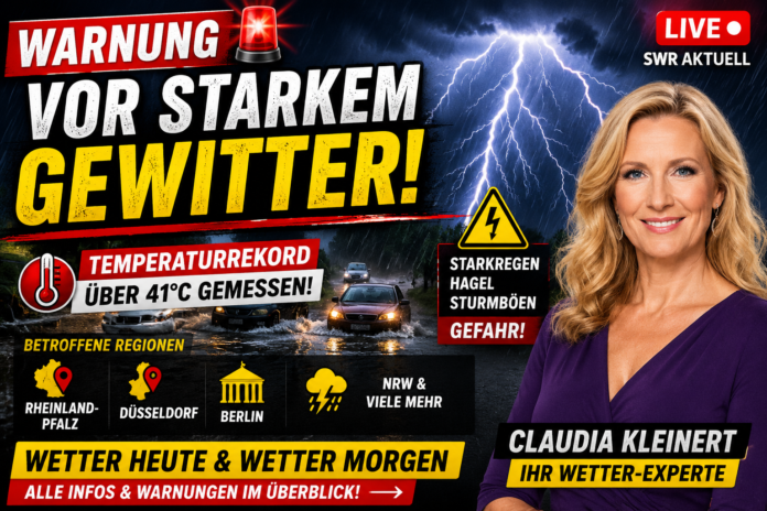 Warnung vor starkem Gewitter Warnung vor starkem Gewitter