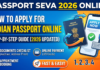 How to Apply for an Indian Passport Online (2026 Step-by-Step Guide) Indian Passport Application 2026