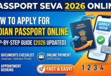 Indian Passport Application 2026