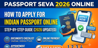 Indian Passport Application 2026