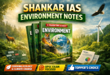Shankar IAS Environment Notes PDF